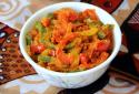 Gujarat style Capsicum poriyal reciepe